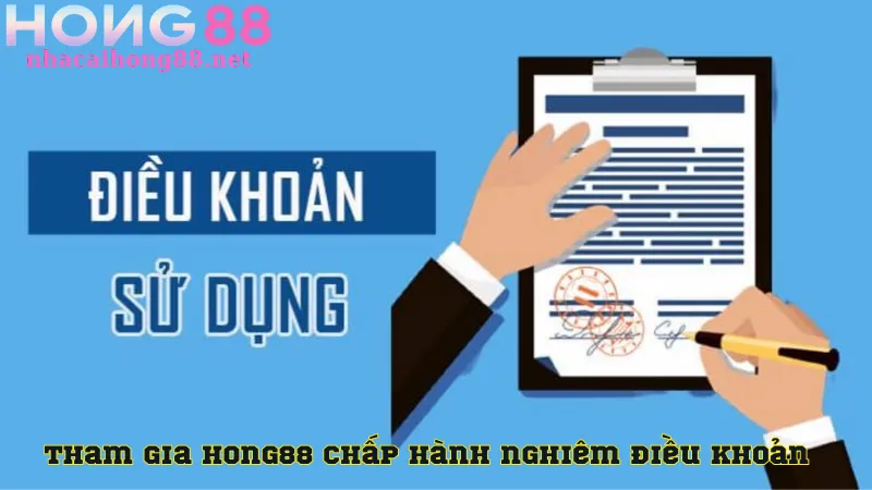 Tham gia Hong88 chấp hành nghiêm điều khoản