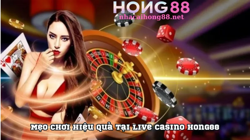 Mẹo chơi hiệu quả tại Live Casino Hong88