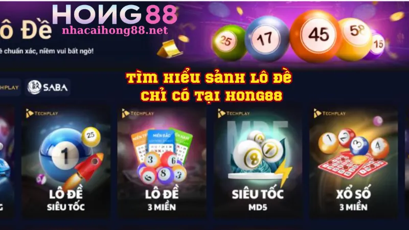 Tìm hiểu sảnh lô đề chỉ có tại Hong88